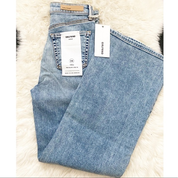GRLFRND Carla Flare Leg Jeans - Picture 1 of 8